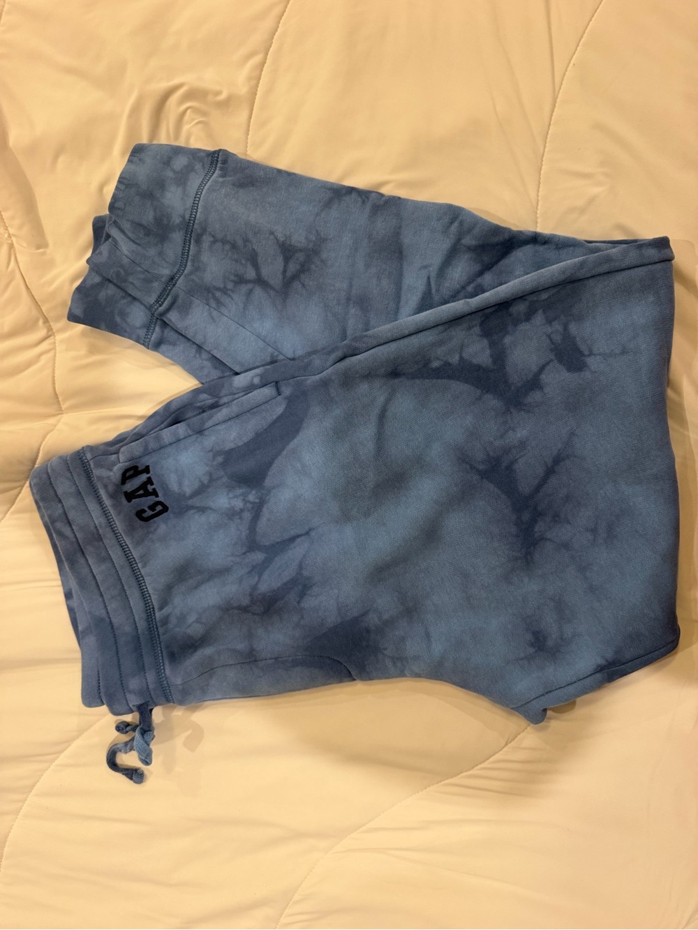 GAP Blue Tie-Dye Joggers size L worn once